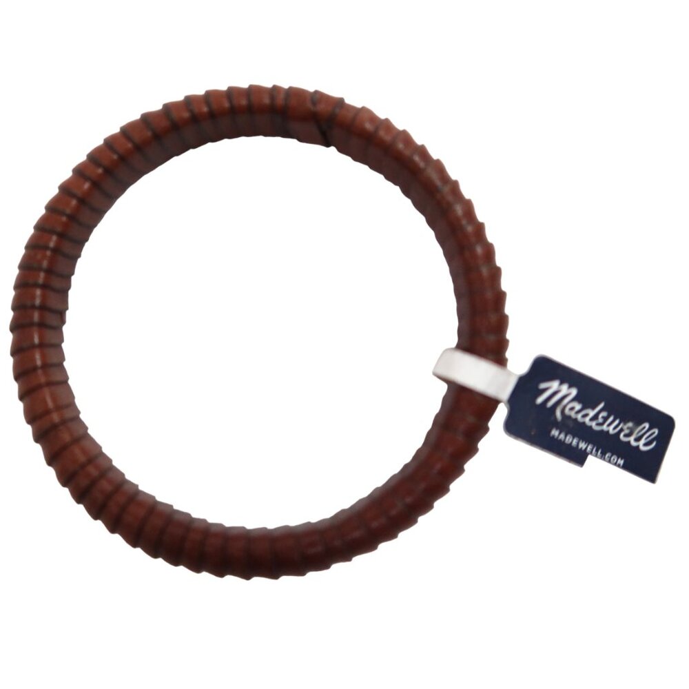 MADEWELL Leather wrapped bangle bracelet NWT - Picture 3 of 4